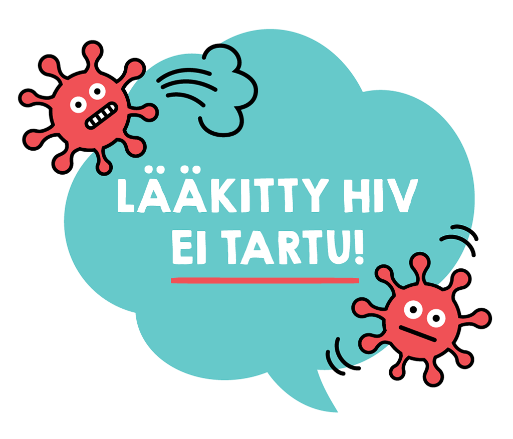 Lääkitty hiv ei tartu!