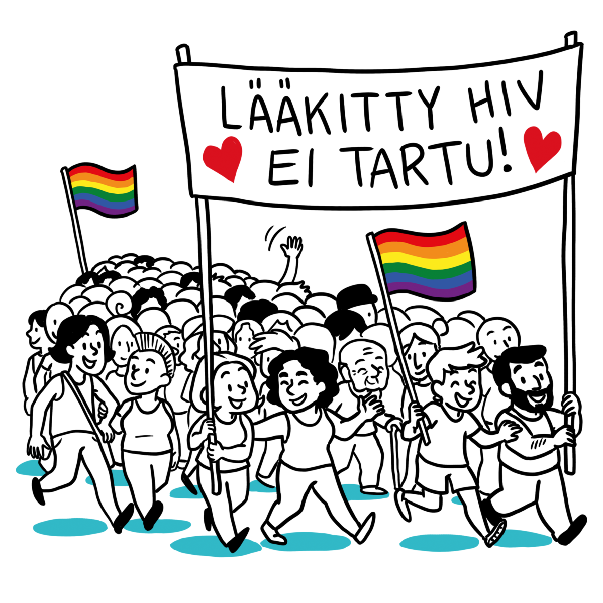 Pride-kulkue.