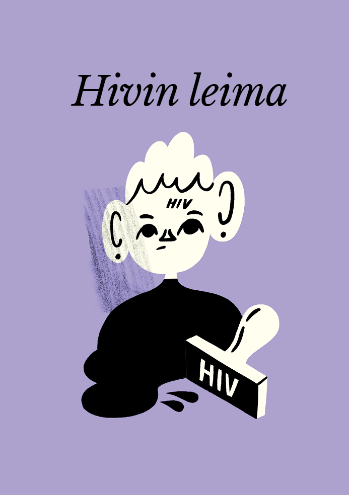 Hivin leima.